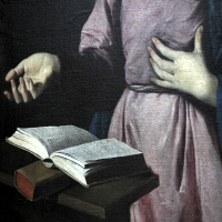 Francisco de Zurbarán. Annonciation. 1638-39. Musée de Grenoble