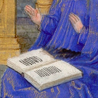 Book of Hours, undetermined use, Simon Marmion, northeastern France, XV c. Huntington Library, HM 1173, fol 28