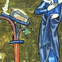 Psalter-hours, Liège, 1261, Pierpont Morgan Library. Manuscript. M.440. fol. 7v