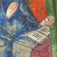 Book of Hours, Use of Sarum, school of the Masters of the Gold Scrolls, 2nd quarter of the 15th century, British Library, Arundel 341, fol. 23