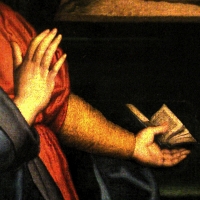 Giovanni Battista Salvit dit Il Sassoferrato, peinture à l'huile sur toile d'après Barocci, XVIIe, Paris, musée du Louvre.