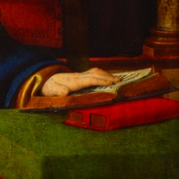 Andrea di Bartolo, dit Solario, peinture à l'huile sur toile, 1506, Paris, musée du Louvre.