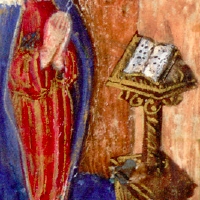 Psalter, Matteo Felice, Southern Italy, XV c, Huntington Library, HM 1041, fol. 1