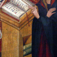 Master of the Rajhrad Altarpiece. 1430. Couvent Sainte-Agnès, Prague.
