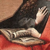 Master of Flémalle, tempera on oak, 1420, Musée Royal des Beaux-Arts, Bruxelles