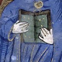 Book of hours, use of Rouen. XVc. New York Public Library, Manuscript MA 038, fol. 21
