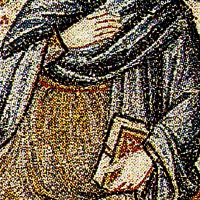 Pietro Cavallini, Mosaic, 1291, Sta Maria in Trastevere, Roma