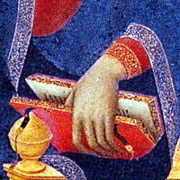 Simone Martini,  tempera su tavola, 1333, Galleria degli Uffizi, Firenze.