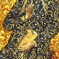 Paolo Veneziano, Tempera and gold leaf on panel, 1348-50. J. Paul Getty Trust, Los Angeles