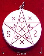 Disc inscribed with pentacle