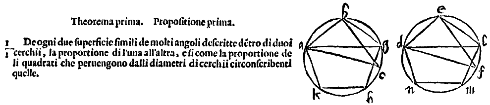 diligentemente rassettato e alla integrità ridottoper il degno professore di tal scientie Nicolò Tartalea. Con una ampla espositione dello istesso tradottore di nuovo aggionta. 1565.